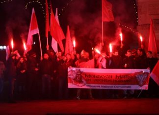 Atentat la integritatea teritoriala a Romaniei? Mars pentru crearea ”Moldovei Mari” la Chisinau (FOTO)