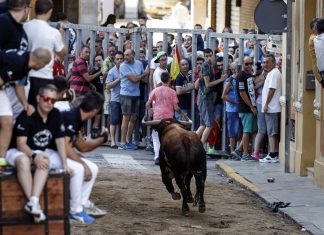 A inceput fiesta, iar, la Valencia, s-a inregistrat deja o victima